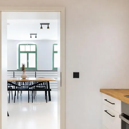 Loft Altstadt Mit Sandstein Gewoelbe Und Parkplatz * Pirna