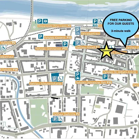 Loft Altstadt Mit Sandstein Gewoelbe Und Parkplatz Apartamento